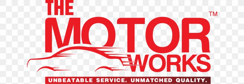 Car THE MOTOR WORKS Logo Motor Vehicle Service Maintenance, PNG, 1535x532px, Car, Area, Automobile Repair Shop, Brand, Breakdown Download Free