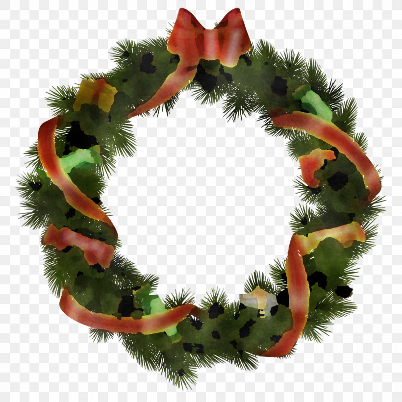 Christmas Wreath Christmas Ornaments, PNG, 1300x1300px, Christmas Wreath, Christmas Decoration, Christmas Ornaments, Colorado Spruce, Fir Download Free