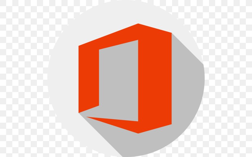 Flat Design Microsoft Office Logo, PNG, 512x512px, Flat Design, Area, Brand, Diagram, Kilobyte Download Free