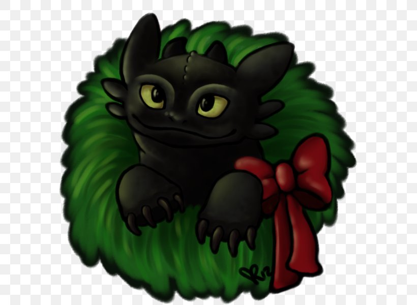 How To Train Your Dragon Christmas Toothless Drawing, PNG, 600x600px, How To Train Your Dragon, Christmas, Christmas Ornament, Deviantart, Dragon Download Free