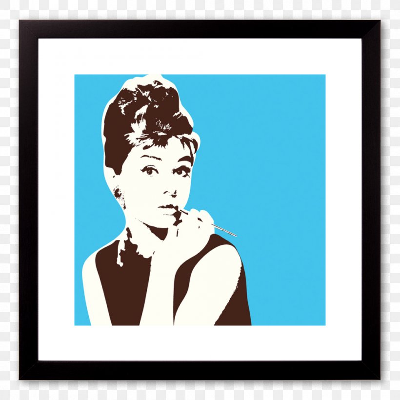 Wall Decal Poster Breakfast At Tiffany's Canvas Wallpaper, PNG, 1000x1000px, Wall Decal, Art, Audrey Hepburn, Canvas, Canvas Print Download Free