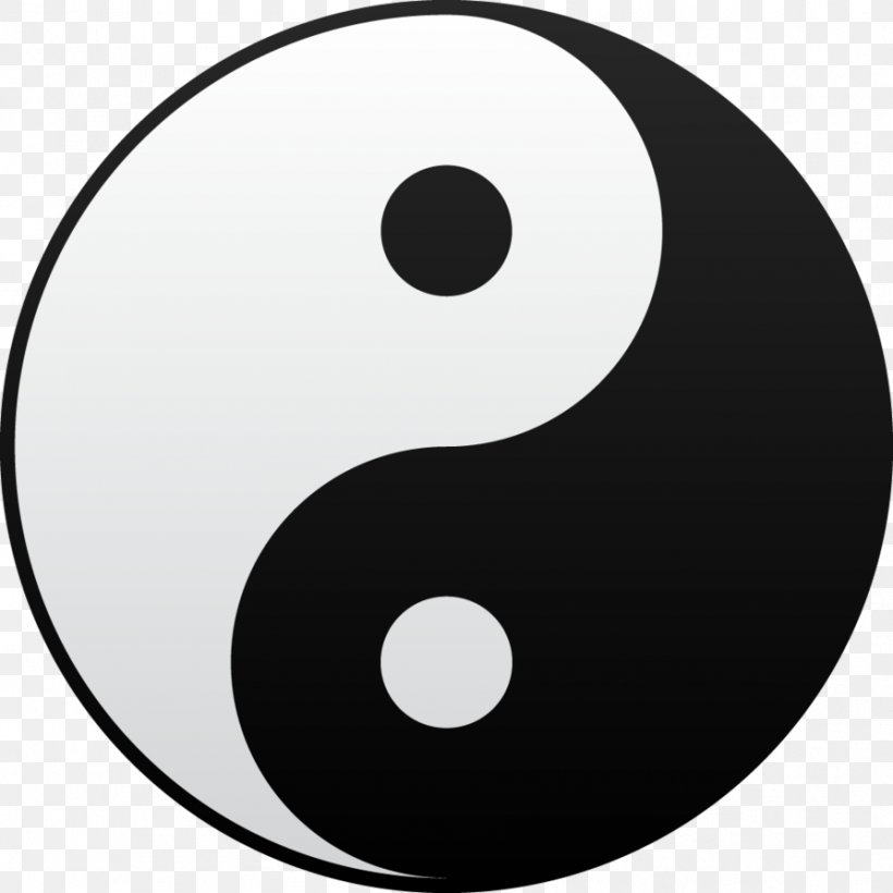 Yin And Yang Symbol Clip Art, PNG, 894x894px, Yin And Yang, Black And White, Smile, Symbol, Taijitu Download Free