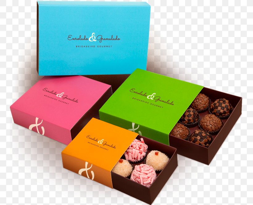Brigadeiro Praline Sprinkles Chocolate Packaging And Labeling, PNG, 756x665px, Brigadeiro, Afacere, Box, Cake, Chocolate Download Free