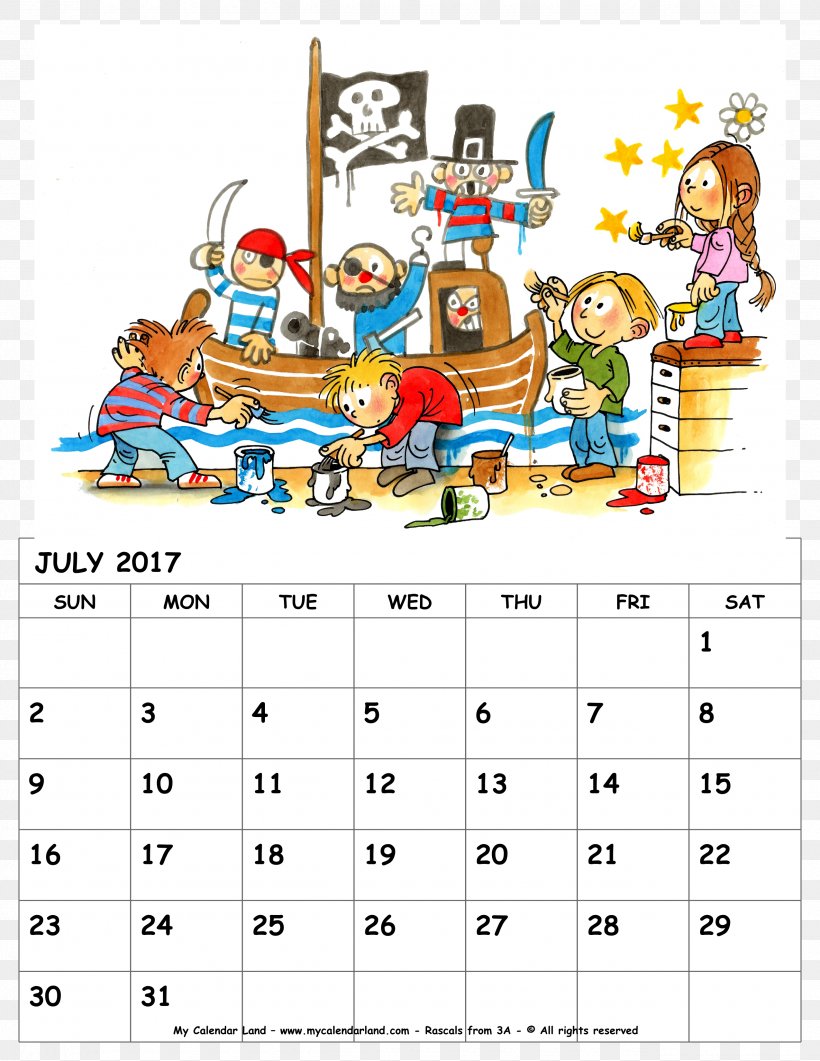 Calendar 0 Child 1 July, PNG, 2550x3300px, 2017, 2018, 2019, Calendar, Area Download Free