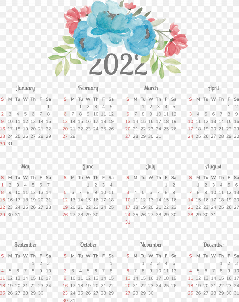 Calendar Font Flower 2011, PNG, 3768x4750px, Calendar, Flower Download Free