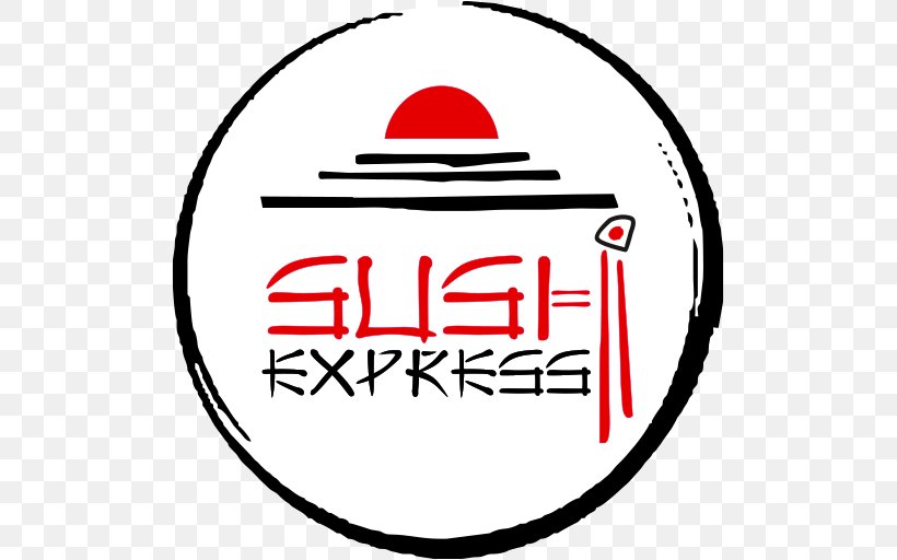 Sushi Express Asian Cuisine Menu Restaurant, PNG, 512x512px, Sushi, Area, Asian Cuisine, Black And White, Brand Download Free