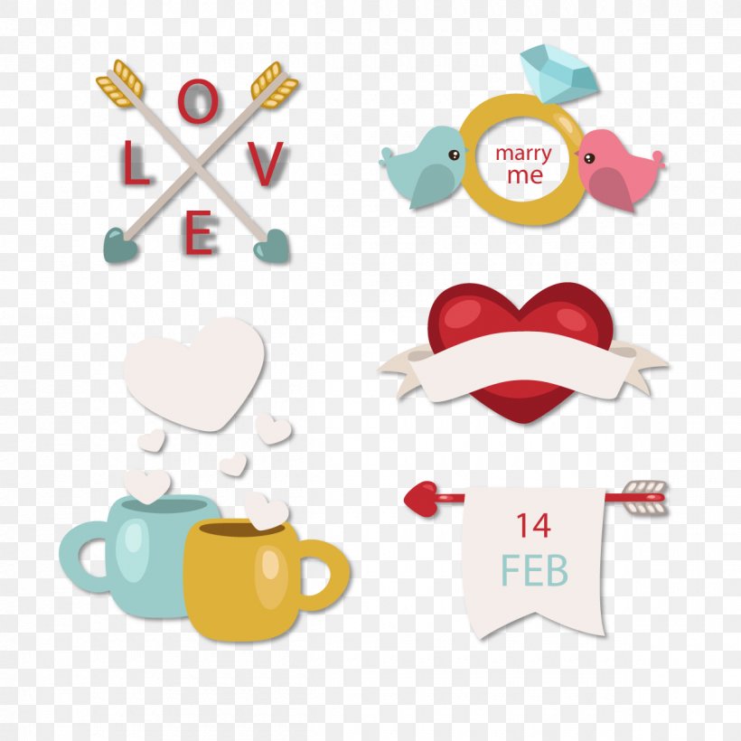 Valentine's Day Clip Art, PNG, 1200x1200px, Watercolor, Cartoon, Flower, Frame, Heart Download Free