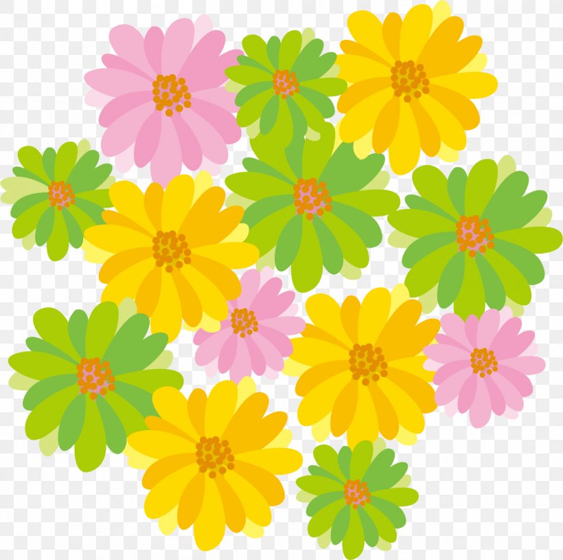 Clean Cartoon Flowers., PNG, 1361x1354px, Pregnancy, Annual Plant, Child, Chrysanths, Cosmos Download Free