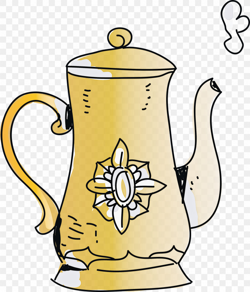 Coffee Cup, PNG, 2564x3000px, Teapot, Bottle, Coffee Cup, Flagon, Jug Download Free