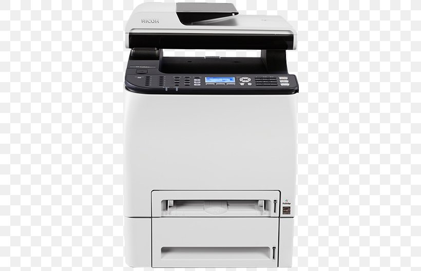 Multi-function Printer Ricoh SP C252 Fax, PNG, 504x528px, Multifunction Printer, Copying, Dots Per Inch, Electronic Device, Fax Download Free