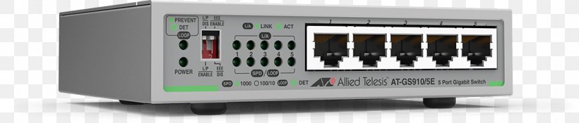 Network Switch Allied Telesis Computer Port Power Converters, PNG, 1084x232px, Network Switch, Allied Telesis, Audio Receiver, Category 5 Cable, Computer Component Download Free