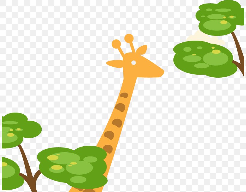 Northern Giraffe Poster Clip Art, PNG, 808x643px, Northern Giraffe, Advertising, Animal, Area, Banner Download Free