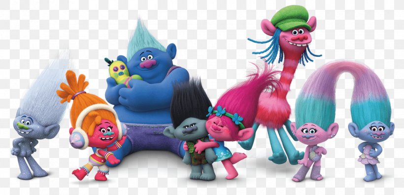 Trolls DreamWorks Animation Troll Doll Character, PNG, 1340x646px, Trolls, Action Figure, Anna Kendrick, Character, Dreamworks Download Free