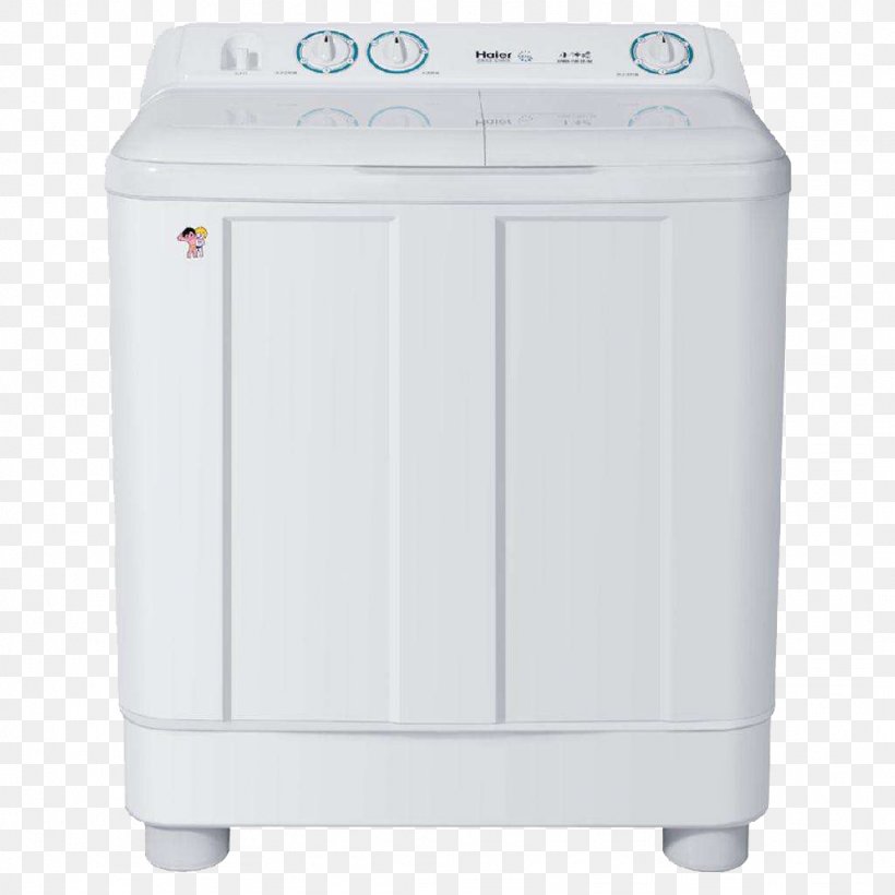 Washing Machine Haier Home Appliance Midea Laundry Detergent, PNG, 1024x1024px, Washing Machine, Clothes Dryer, Clothes Iron, Direct Drive Mechanism, Haier Download Free