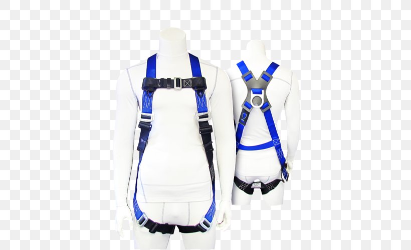 Shoulder Climbing Harnesses Uniform Sleeve Safety Harness, PNG, 500x500px, Shoulder, Blue, Climbing, Climbing Harness, Climbing Harnesses Download Free
