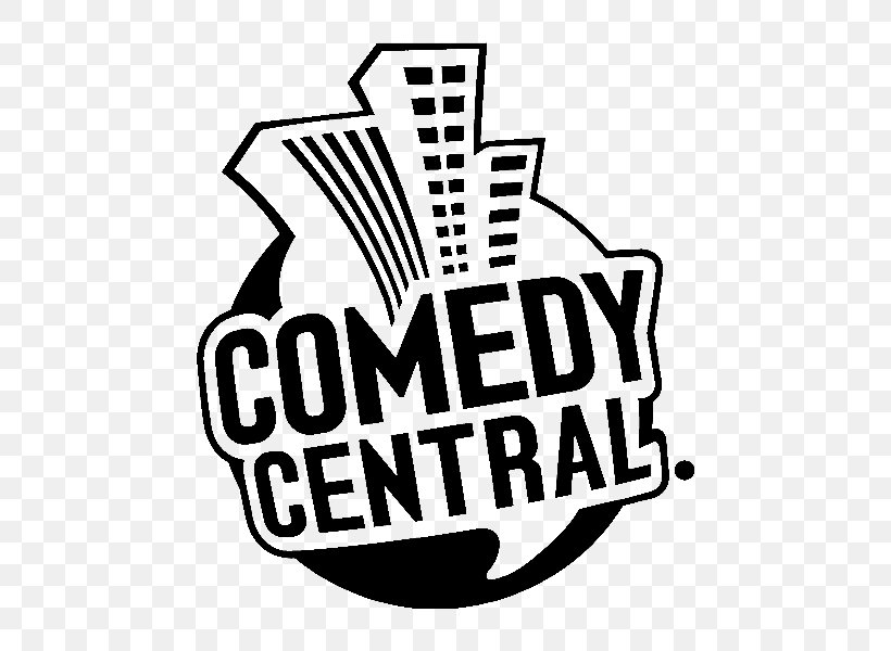 Comedy Central Comedian Logo Television Show, PNG, 600x600px, Comedy Central, Area, Artwork, Black And White, Brand Download Free