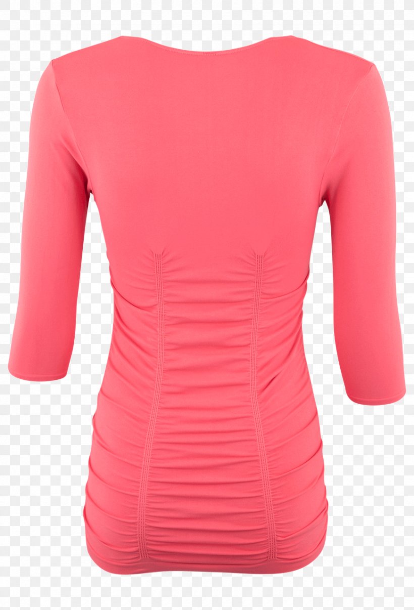Sleeve Top Scoop Neck Clothing Jacket, PNG, 870x1280px, Sleeve, Clothing, Color, Coral, Gilets Download Free
