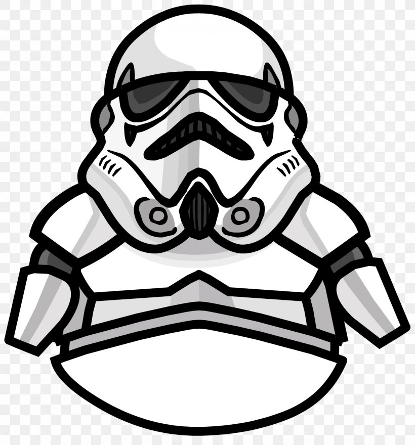 Club Penguin Island Stormtrooper Star Wars, PNG, 1500x1611px, Club Penguin, Artwork, Black, Black And White, Club Penguin Island Download Free