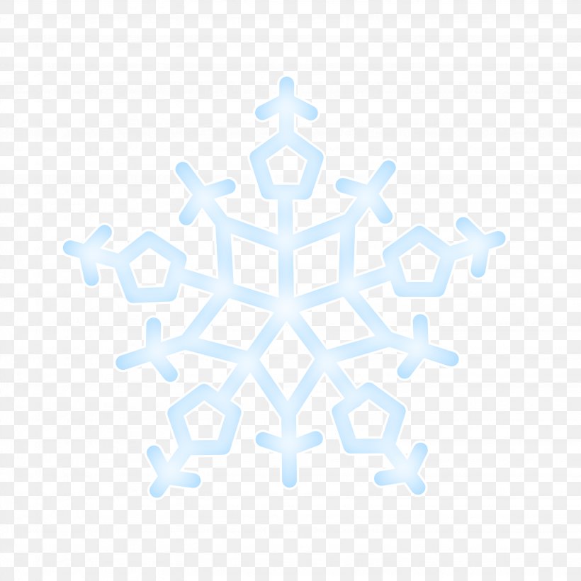 Snowflake Line Pattern, PNG, 3072x3072px, Snowflake, Blue, Symmetry, White Download Free