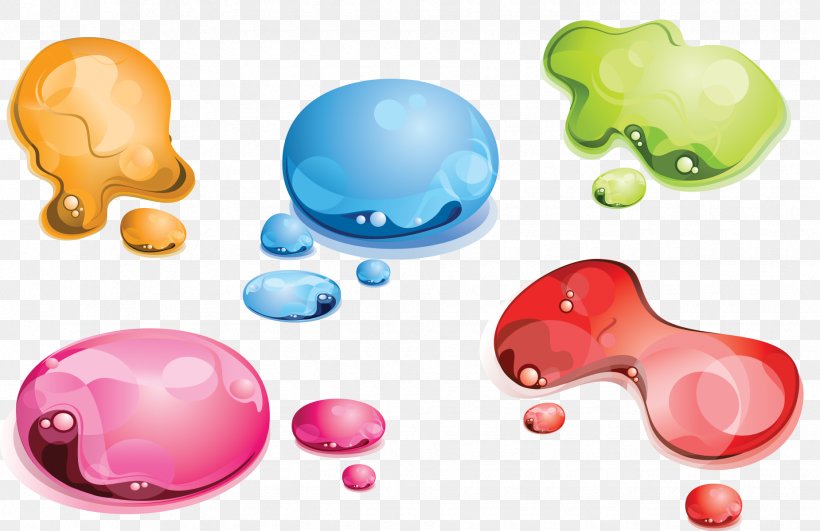 Drop Color Water Bubble, PNG, 1850x1200px, Drop, Blue, Bubble, Color, Plastic Download Free