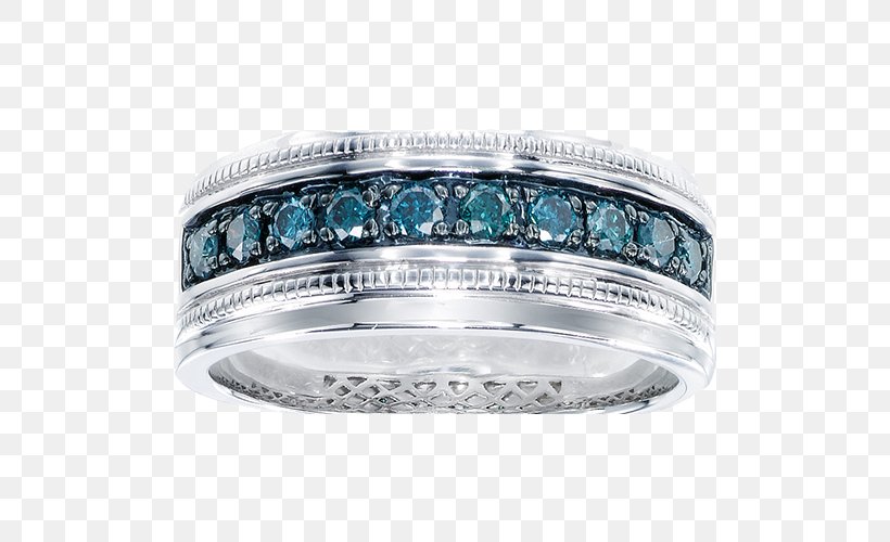 Engagement Ring Blue Diamond Wedding Ring, PNG, 500x500px, Engagement Ring, Aqua, Bling Bling, Blue, Blue Diamond Download Free