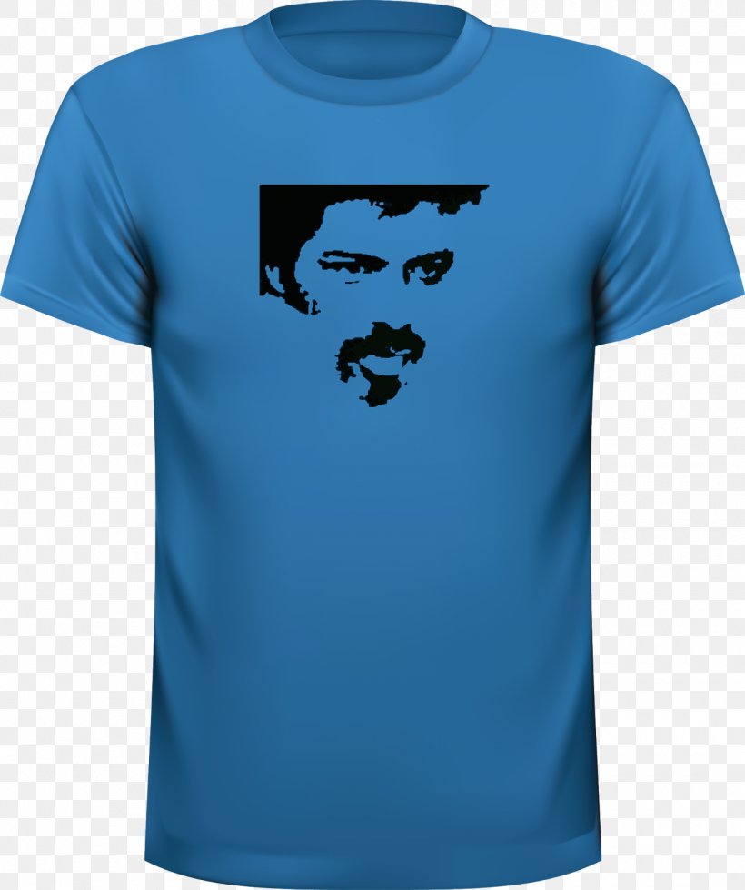 Printed T-shirt Hoodie Clothing, PNG, 1340x1600px, Tshirt, Active Shirt, Blue, Clothing, Clothing Sizes Download Free
