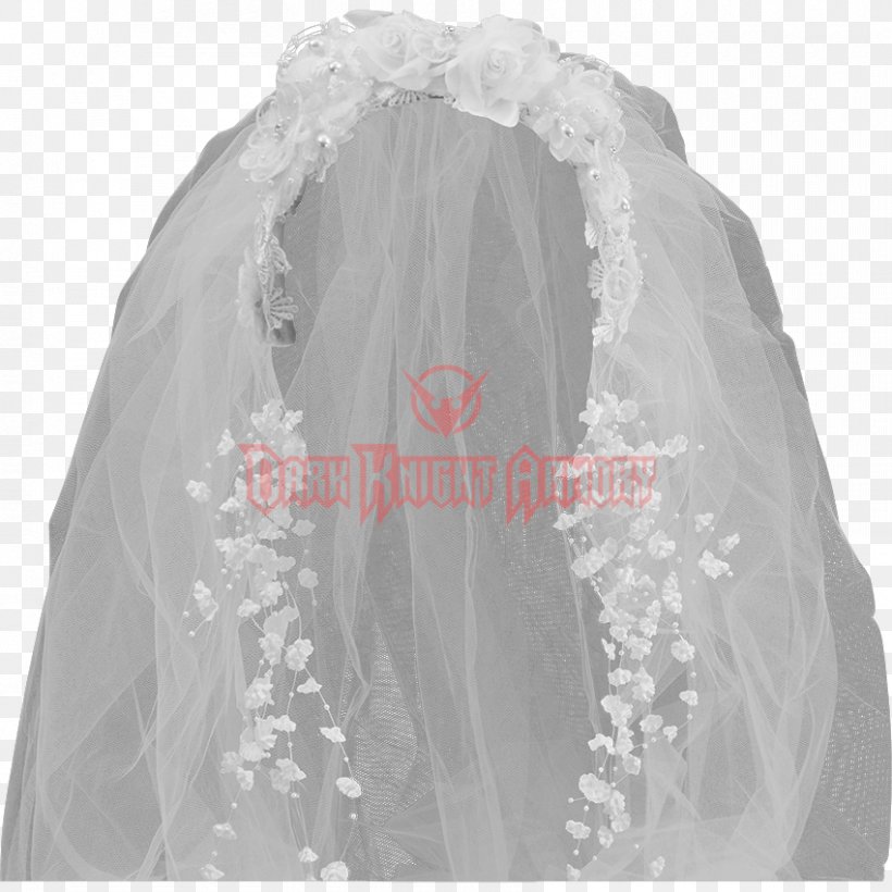 Wedding Dress Veil Headband Bride, PNG, 850x850px, Wedding Dress, Black And White, Brautschleier, Bridal Accessory, Bridal Clothing Download Free
