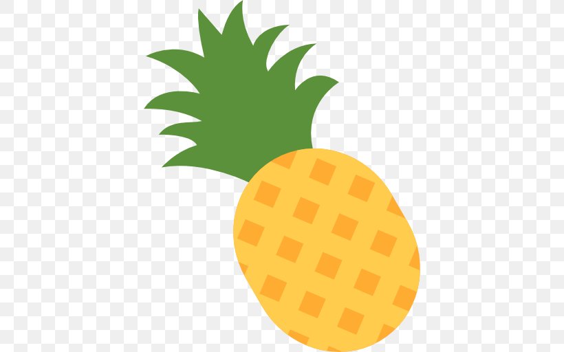 Clip Art Emoji Pineapple Upside-down Cake Pizza, PNG, 512x512px, Emoji, Ananas, Bromeliaceae, Email, Emojipedia Download Free