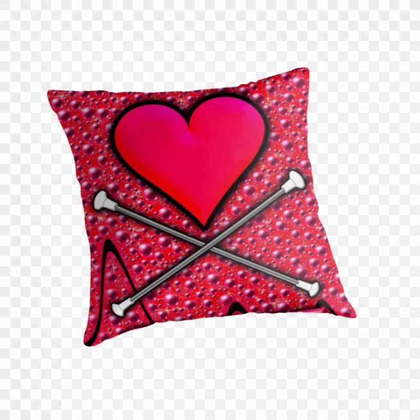 Cushion Throw Pillows Rectangle, PNG, 875x875px, Cushion, Heart, Magenta, Pillow, Pink Download Free