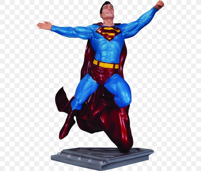 Superman Statue Artist The Man Of Steel DC Comics, PNG, 520x700px, Superman, Action Figure, Action Toy Figures, Artist, Comics Download Free