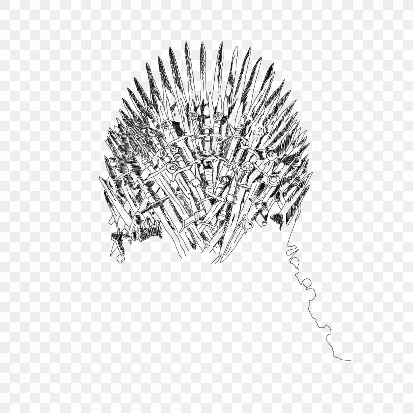A Game Of Thrones Drawing Television, PNG, 1200x1200px, Game Of Thrones, Black And White, Branch, Drawing, Fernsehserie Download Free