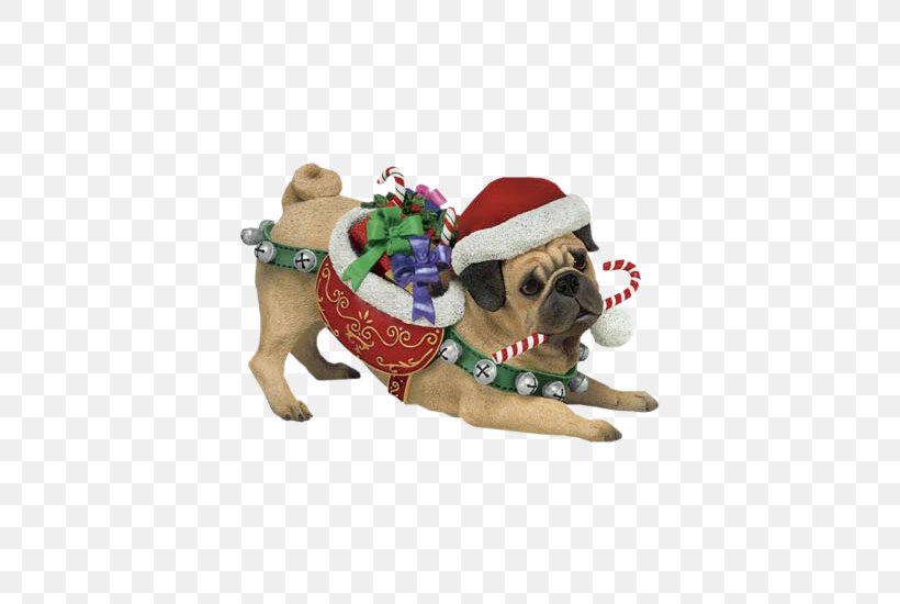Pug Christmas Puppy Animal Clip Art, PNG, 550x550px, Pug, Animal, Carnivoran, Chinese Astrology, Christmas Download Free