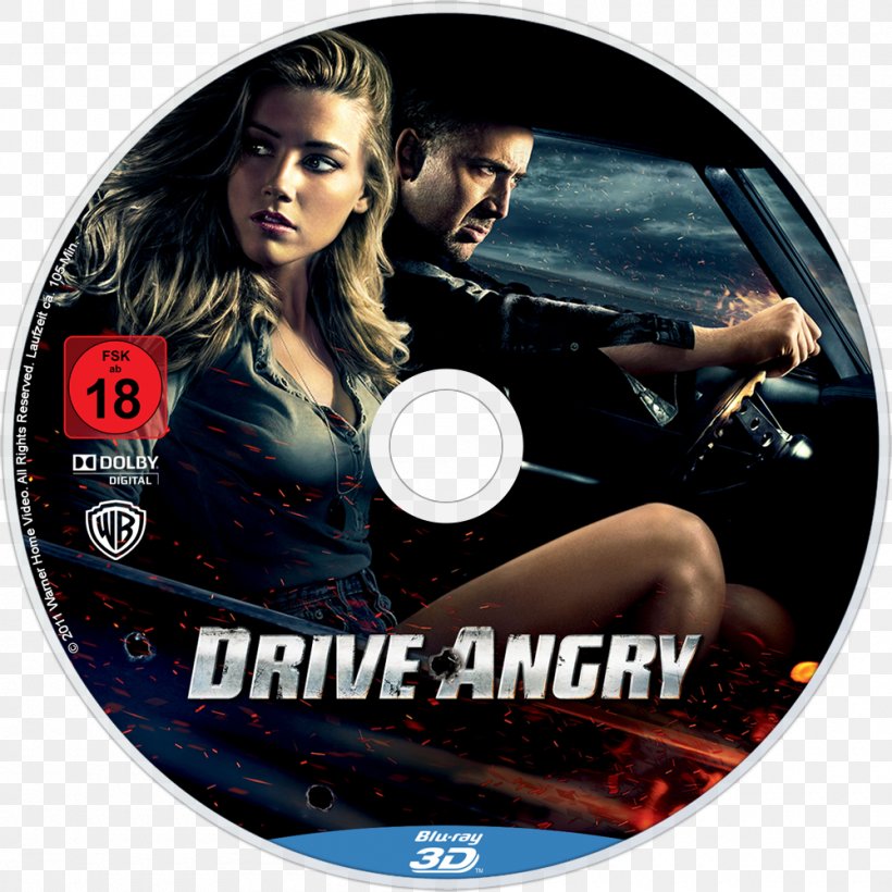Drive Angry Nicolas Cage Blu-ray Disc Film High-definition Video, PNG, 1000x1000px, Drive Angry, Amber Heard, Bluray Disc, Drive, Dvd Download Free