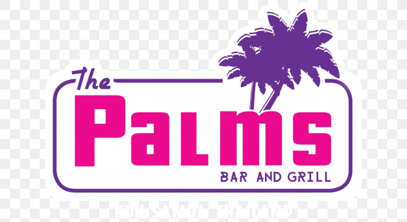 The Palms Bar & Grill Samui The Palm Bar & Grille At JFK Logo Brand, PNG, 1370x747px, Logo, Area, Bar, Brand, Ko Samui Download Free