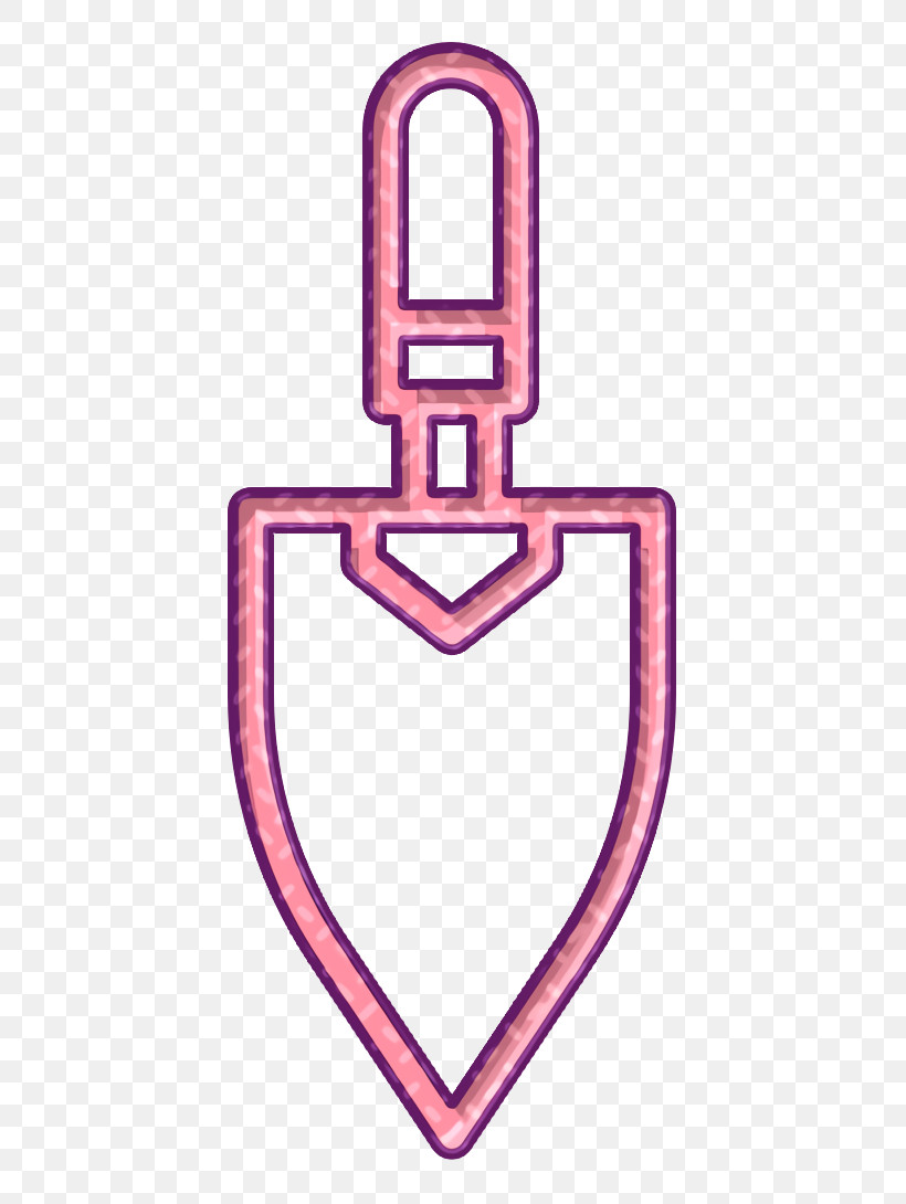 Trowel Icon Cultivation Icon, PNG, 490x1090px, Trowel Icon, Cultivation Icon, Line, Pink, Symbol Download Free