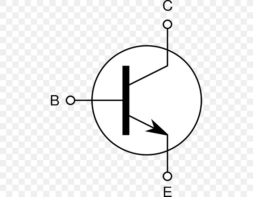 Clip Art Electronic Circuit Bipolar Junction Transistor Electronics, PNG, 490x640px, Electronic Circuit, Area, Bipolar Junction Transistor, Black And White, Computer Download Free