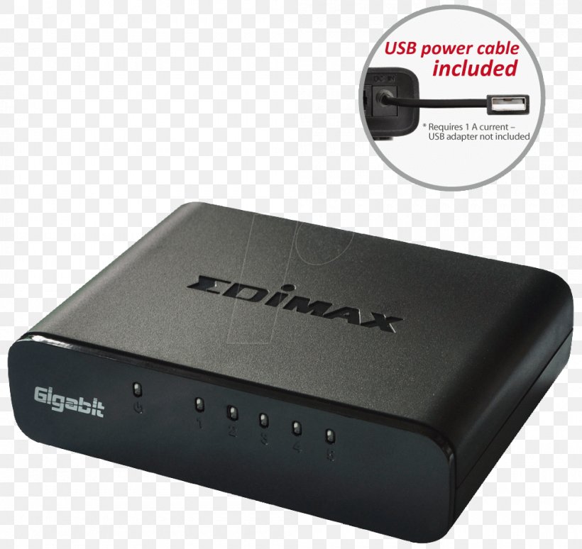Edimax Ethernet Ports Desktop Switch Gigabit Ethernet Network Switch Computer, PNG, 1000x944px, Gigabit Ethernet, Cable, Computer, Computer Port, Edimax Download Free