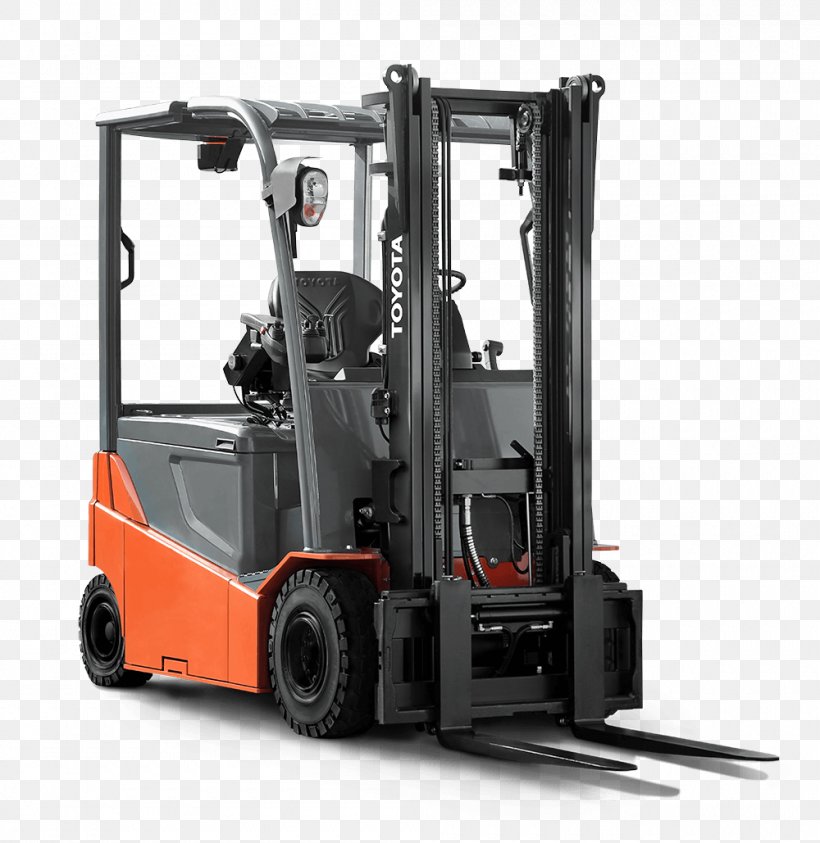 Electric Vehicle Toyota Forklift Pallet Jack Material-handling Equipment, PNG, 1000x1029px, Electric Vehicle, Automotive Tire, Electric Motor, Forklift, Forklift Truck Download Free