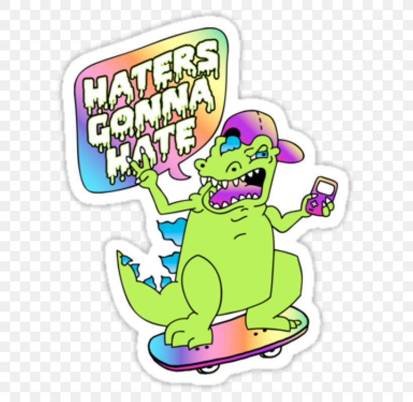 Reptar Sticker Clip Art Image Decal, PNG, 800x800px, Reptar, Area, Art, Decal, Idea Download Free