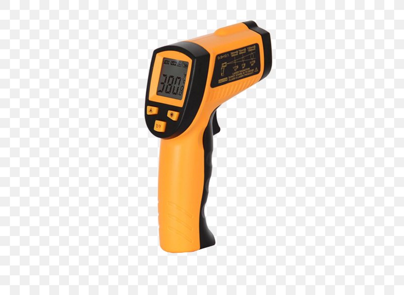 Infrared Thermometers Pyrometer Temperature, PNG, 600x600px, Thermometer, Celsius, Degree, Electronics, Gauge Download Free