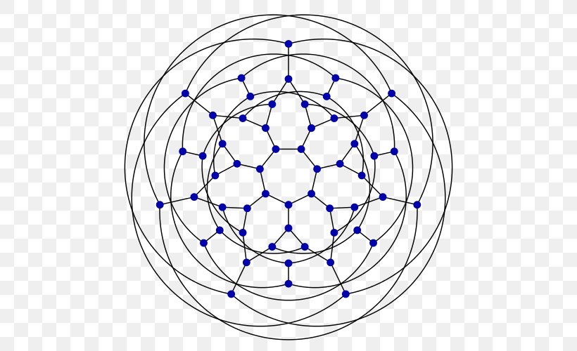 Klein Quartic Quartic Plane Curve Point Vertex Symmetry, PNG, 500x500px, Quartic Plane Curve, Area, Ball, Line Art, Number Download Free