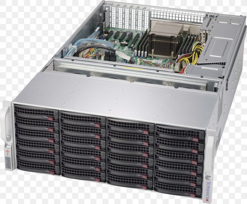 Computer Cases & Housings JBOD Computer Servers Super Micro Computer, Inc. Nearline Storage, PNG, 1000x826px, Computer Cases Housings, Computer Accessory, Computer Cluster, Computer Component, Computer Cooling Download Free