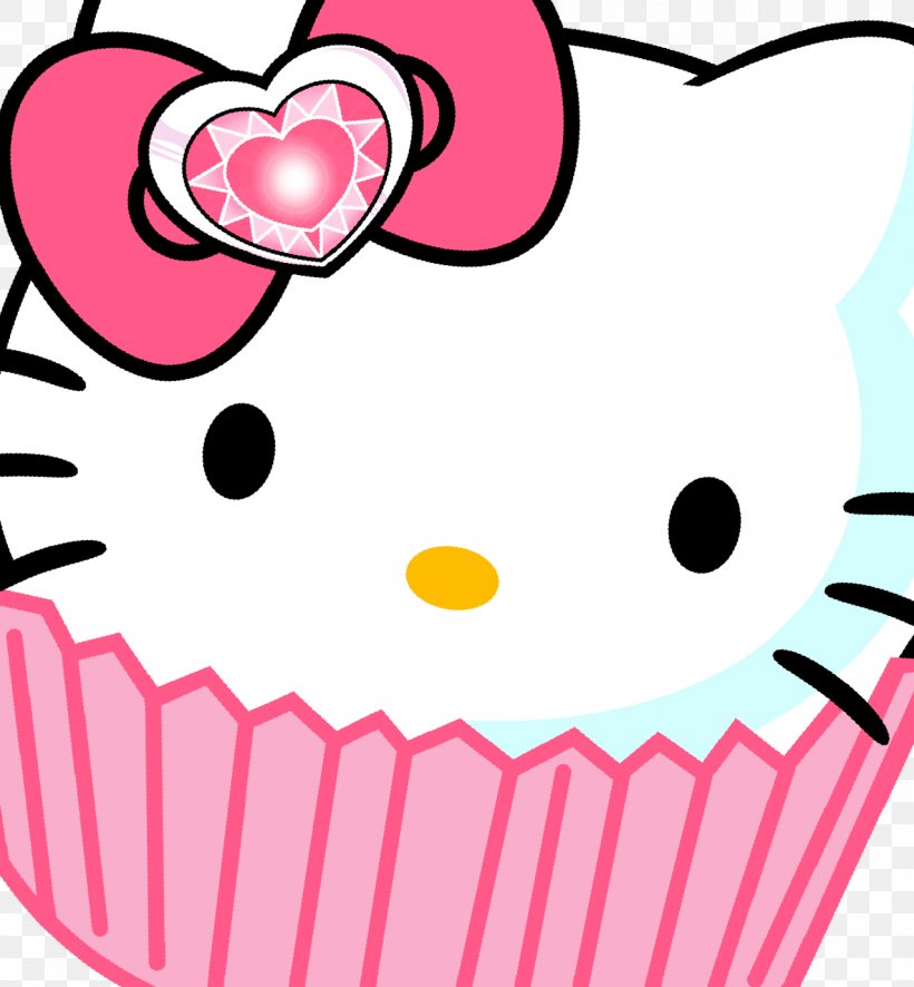 Hello Kitty Cupcake Clip Art Image, PNG, 1278x1381px, Hello Kitty, Artwork, Birthday  Cake, Cake, Cartoon Download