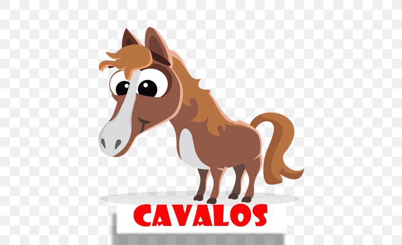 Horse Pony Foal Clip Art, PNG, 500x500px, Horse, Cartoon, Colt, Donkey, Equestrian Download Free