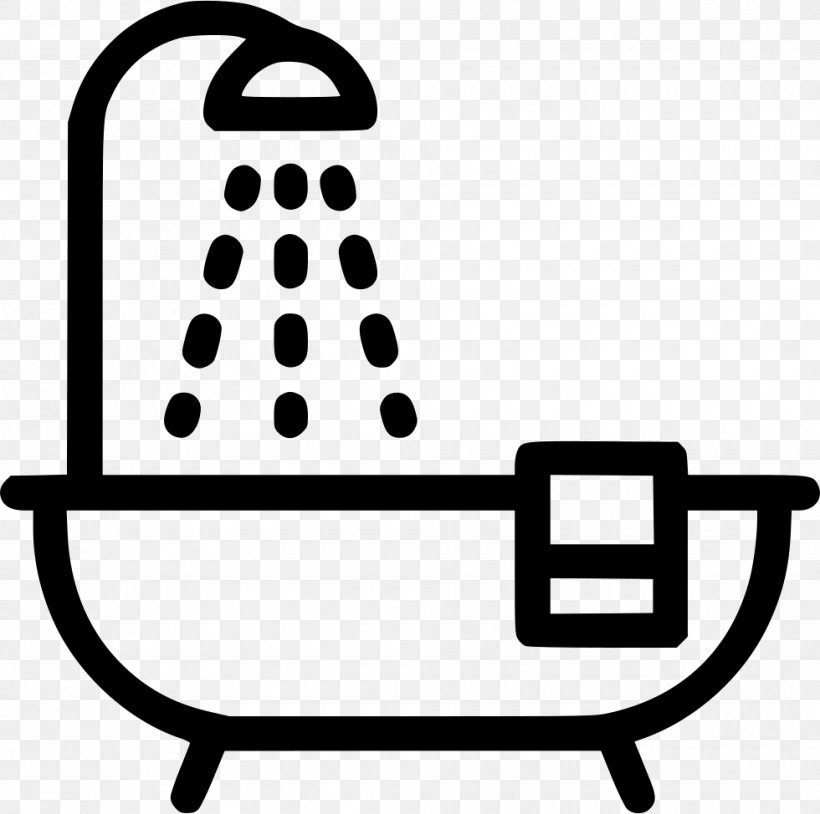 Hot Tub Bathroom Baths Shower, PNG, 980x974px, Hot Tub, Bathroom, Baths, Black, Black And White Download Free