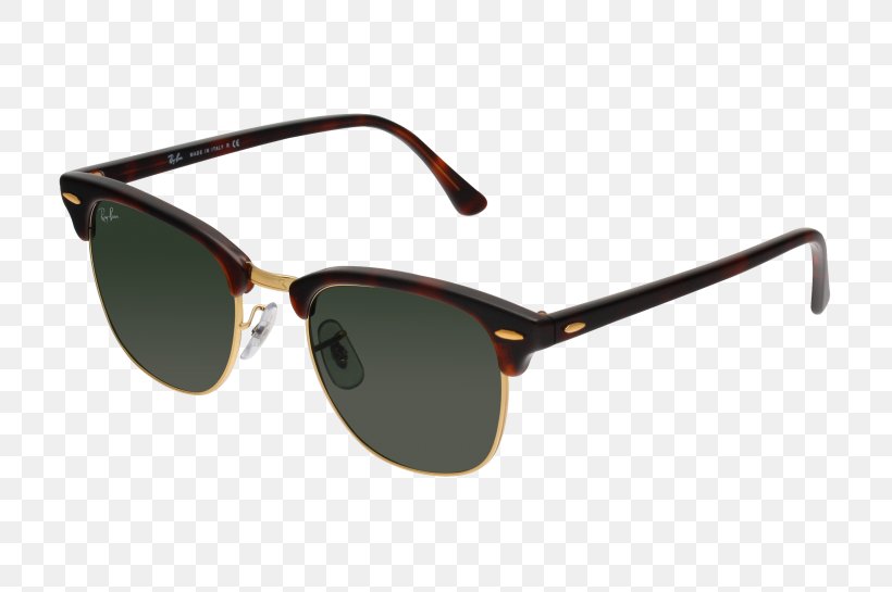 Ray-Ban Clubmaster Classic Ray-Ban Clubmaster Aluminium Sunglasses Ray-Ban Wayfarer, PNG, 820x545px, Rayban Clubmaster Classic, Aviator Sunglasses, Brown, Clothing Accessories, Clubmaster Download Free