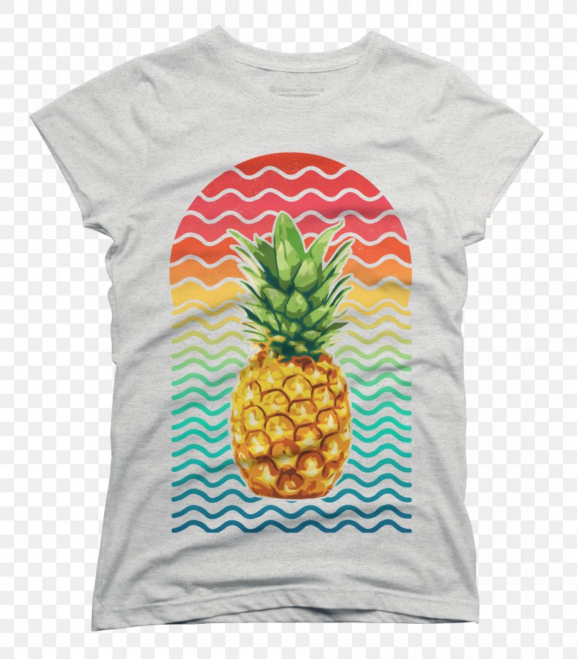 T-shirt Pineapple Sleeve, PNG, 2100x2400px, Tshirt, Bromeliaceae, Clothing, Fruit, Pineapple Download Free