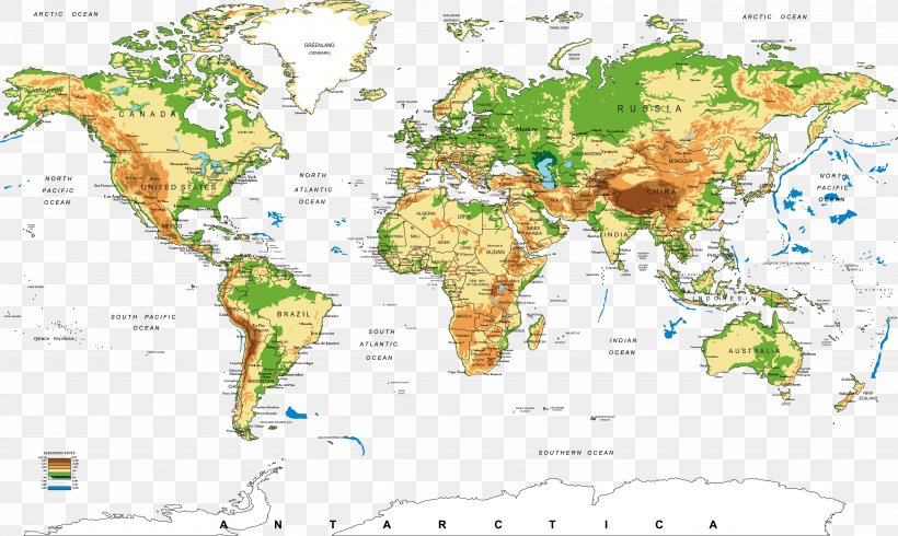 World Map World Map, PNG, 5136x3072px, World, Area, Continent, Map, Tree Download Free