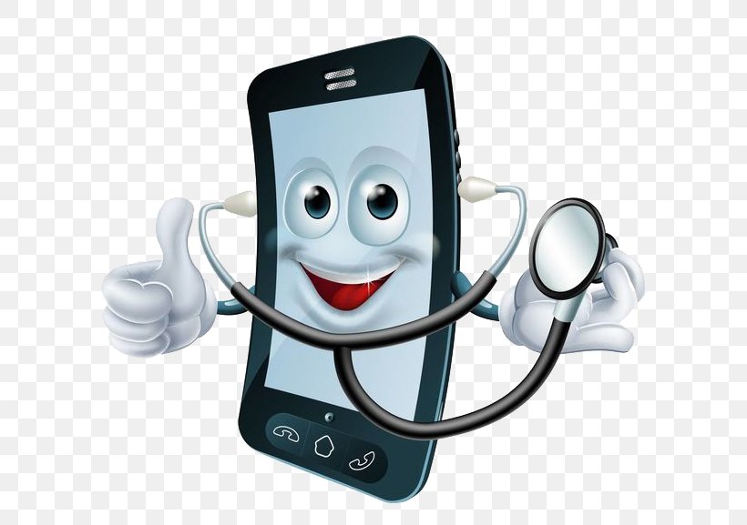 Cartoon Stock Photography Cell Phone Doctor Illustration, PNG, 600x577px, Cartoon, Cell Phone Doctor, Cellular Network, Communication, Communication Device Download Free