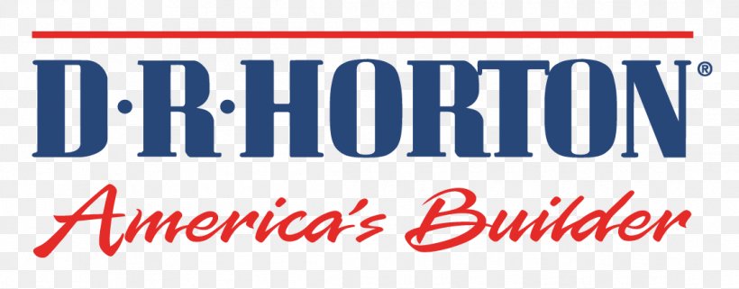 D. R. Horton D.R. Horton, Inc., PNG, 1108x434px, D R Horton, Advertising, Area, Banner, Blue Download Free